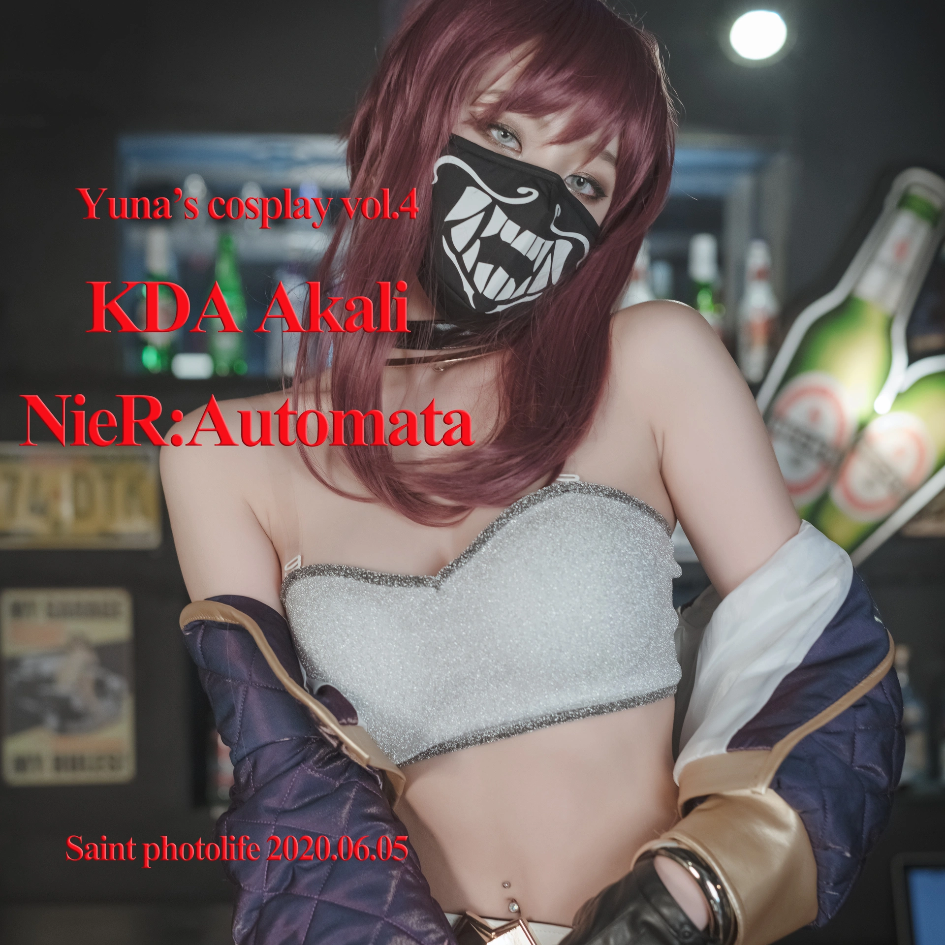 070.[SaintPhotoLife] Yuna (윤아)  VOL.04 KDA Akali & Nier Automata 2B 1