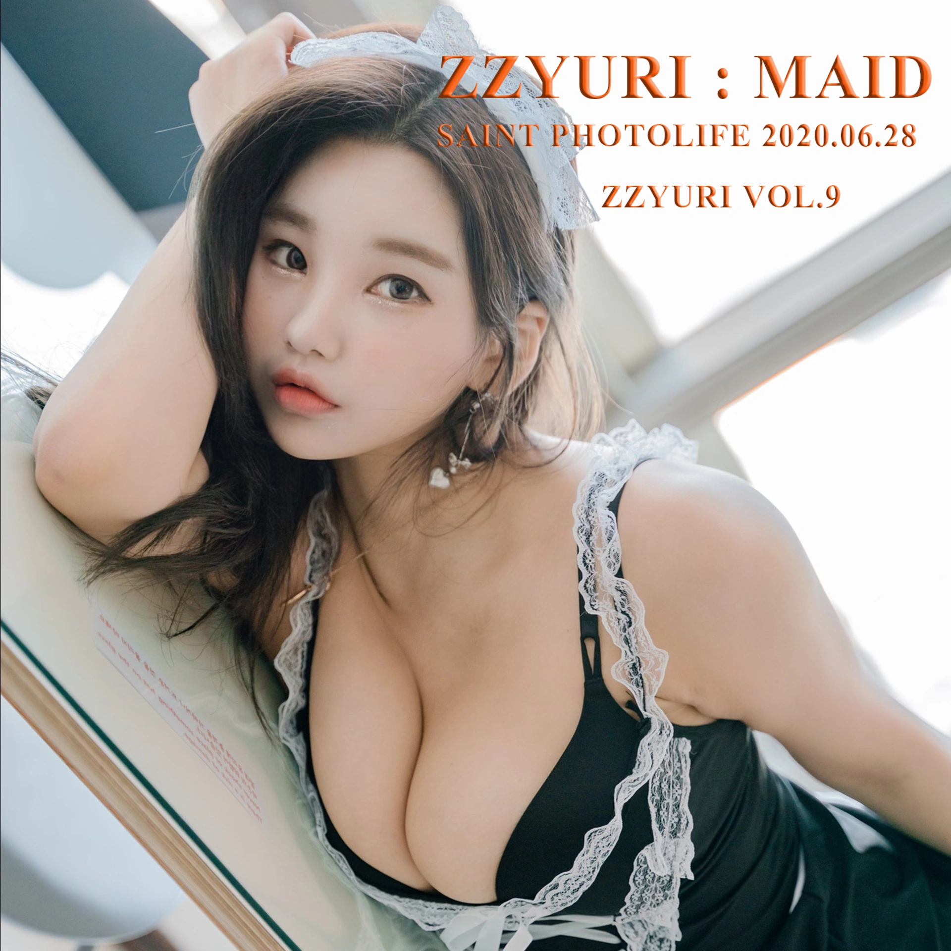 075.[SaintPhotoLife] SAINT Photolife – Zzyuri(쮸리)-VOL.09 Maid 1