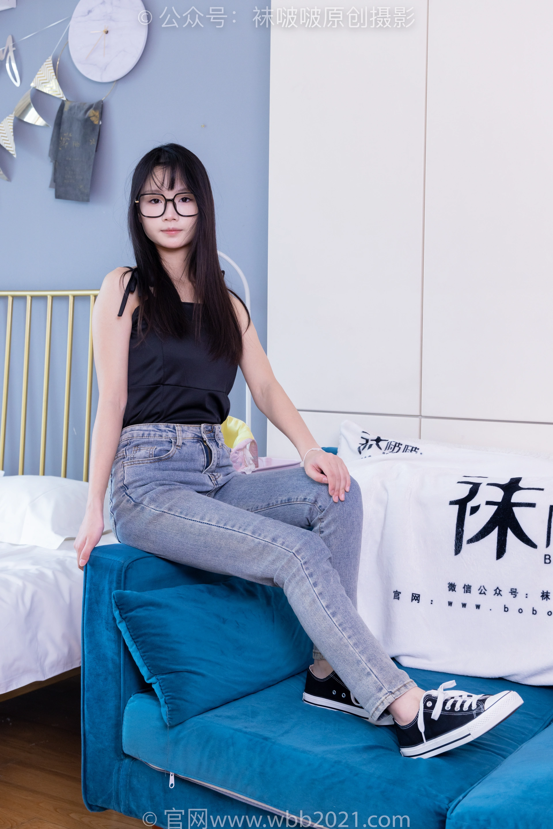 [BoBoSocks袜啵啵] NO.359 甜甜圈-板鞋、高跟鞋、牛仔裤、裸足、连衣裙、肉丝（脚尖加固款）（超长花絮版） 3